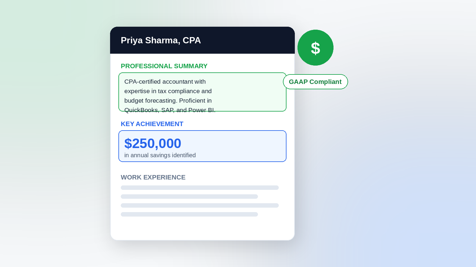 What Should Be Included in a Fiance Resume